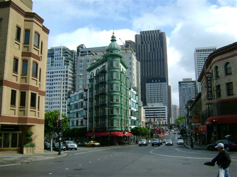 Downtown San Francisco, CA Cake Factory, Downtown, Buildings, San Francisco, Street View, Lunch ...