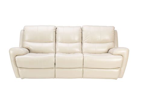 Cream Leather Recliner Sofa Set | Leather Sofa