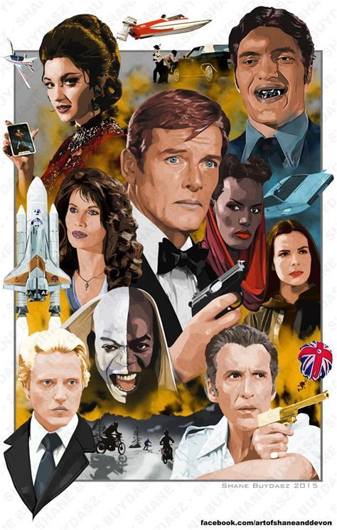 Roger Moore's James Bond by artofshaneanddevon.deviantart.com on ...