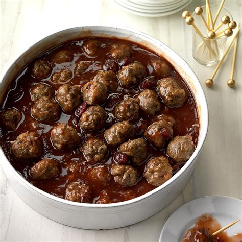 Christmas Meatballs Recipe | Taste of Home