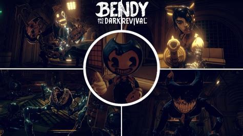 Bendy and the Dark Revival ALL BOSS FIGHTS(4K60FPS) BATDR - YouTube