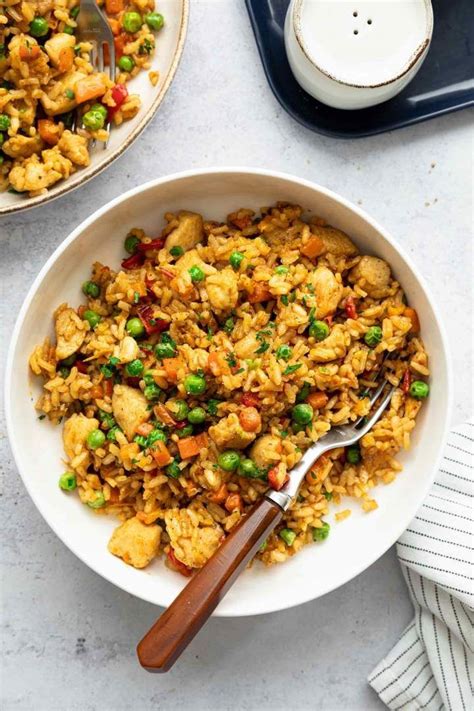 Chicken Fried Rice with Vegetables | Recipe | Fried rice, Delicious family meals, Yummy chicken ...