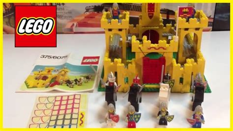 Vintage LEGO 375 6075 Classic Yellow Castle - first LEGO castle? No ...