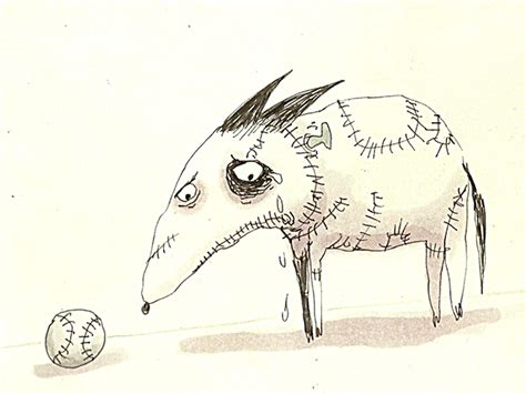 the art of Tim Burton, Frankenweenie Concept Art, 1982