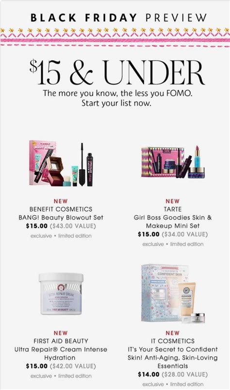 Sephora Black Friday 2024 - Ad & Deals | BlackFriday.com