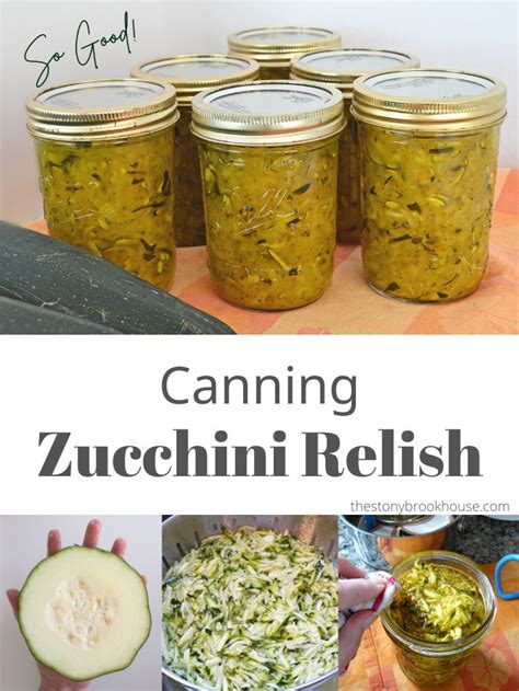 Canning Zucchini Relish | Zucchini relish, Zucchini relish recipes ...