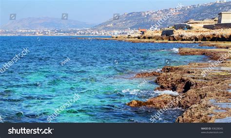 Mediterranean Sea Coast View Tripoli Lebanon Stock Photo 93628045 - Shutterstock