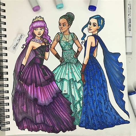 Pin on Uug | Disney descendants, Disney drawings, Cute disney drawings