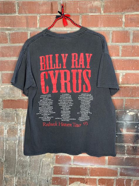 1995 BILLY RAY CYRUS TOUR SHIRT - BIDSTITCH