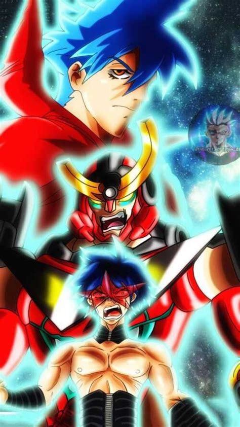 Gurren Lagann Wallpaper in 2022 | Anime, Gurren lagann, Mecha anime