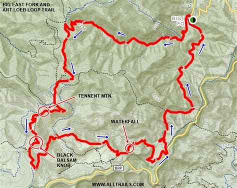 art loeb trail elevation map - This Is A Huge Blogged Picture Show