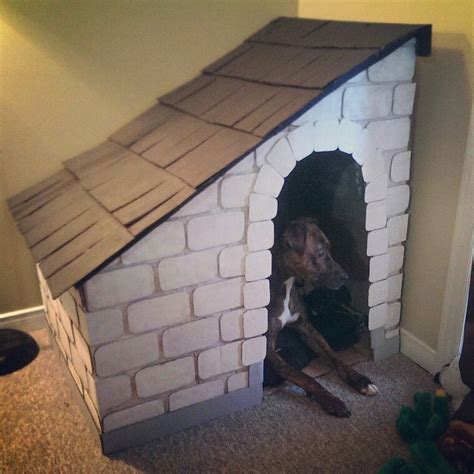 How To Build A Dog House Out Of Cardboard - Dog House