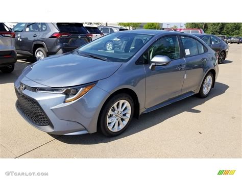 2020 Celestite Gray Metallic Toyota Corolla LE #134809315 | GTCarLot.com - Car Color Galleries