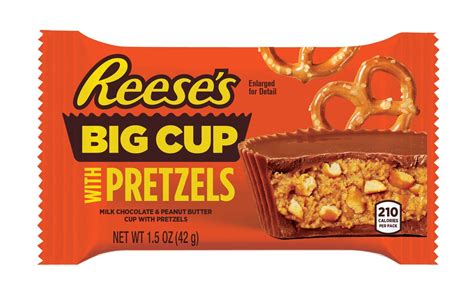 Reese's' new Big Cup with salty pretzels hits shelves in November