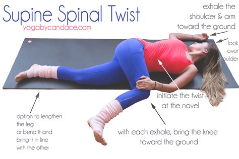 How to Do Supine Spinal Twist — YOGABYCANDACE