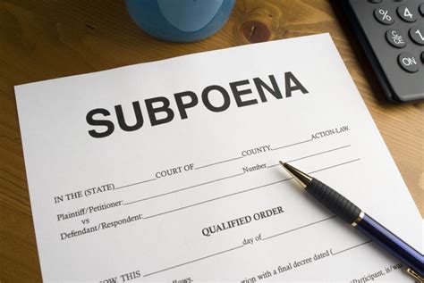 What you need to know about Subpoenas in Virginia Civil Matters