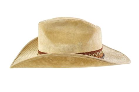 Cowboy hat stock photo. Image of style, white, suede - 35432276