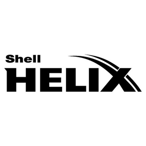 Shell Helix Motor Oil logo Sticker