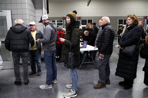 Photos: See voters turn out for the Iowa Caucus | SDPB