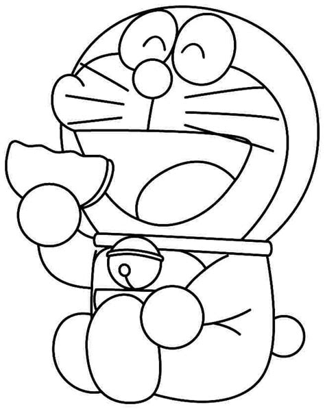 Cute Doraemon Coloring Pages | Cartoon coloring pages, Bee coloring ...