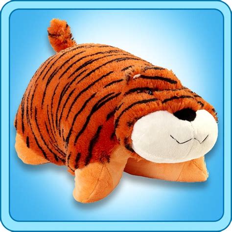 Wild Tiger Pillow Pet | Tiger stuffed animal, Animal pillows, Pet tiger