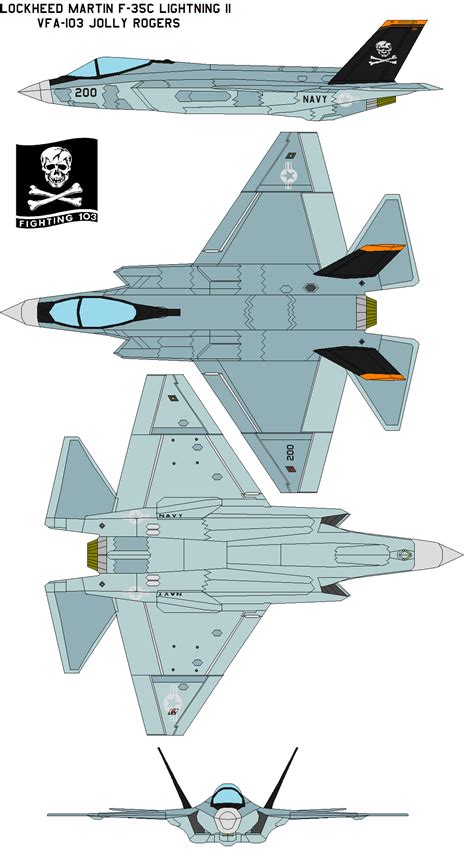 F-35C Lightning II VFA-103 by bagera3005 on DeviantArt
