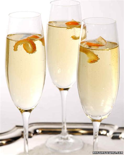 Holiday Champagne Cocktails | Martha Stewart