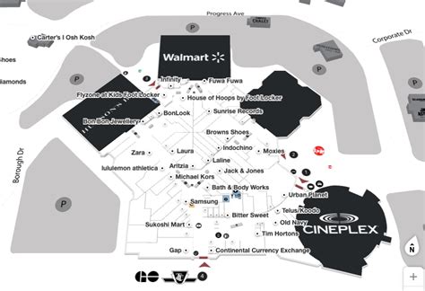 Scarborough Town Centre Floor Map | Viewfloor.co