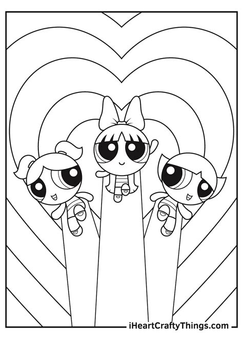 Powerpuff Girls Coloring Pages - I Heart Crafty Things