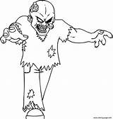 Scary Zombie Eye Out Coloring Page Printable sketch template