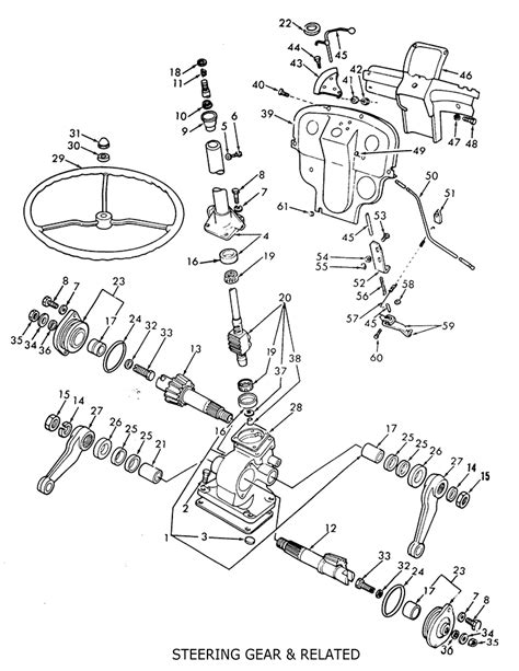 8n Ford Tractor Steering Gear Box Diagram - Wiring Diagram Pictures