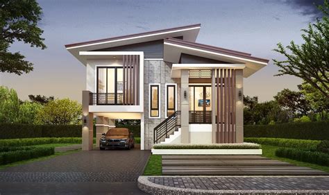 Modern Three-Bedroom Two Story House With 2-Car Garage - Ulric Home