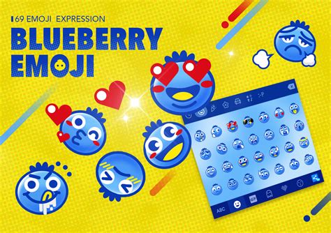 Blueberry Emoji :: Behance