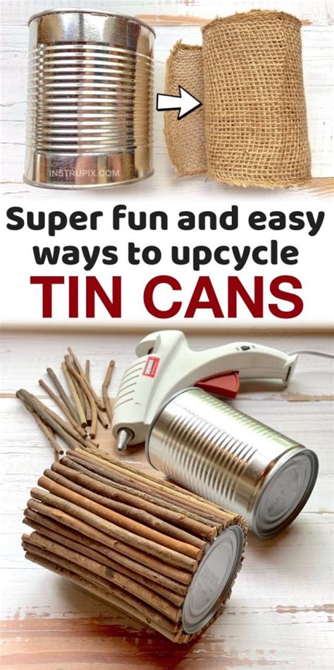 Awesome Ways To Upcycle a TIN CAN! (Cheap & Easy)