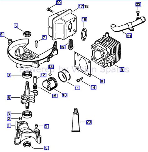 Stihl Hs 45 Parts Diagram