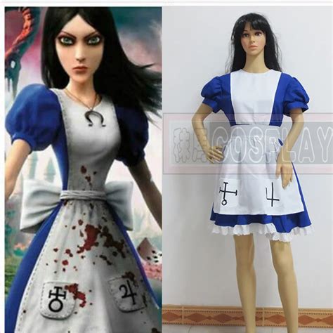 Alice Madness Returns Costumes cosplay for women sexy halloween ...