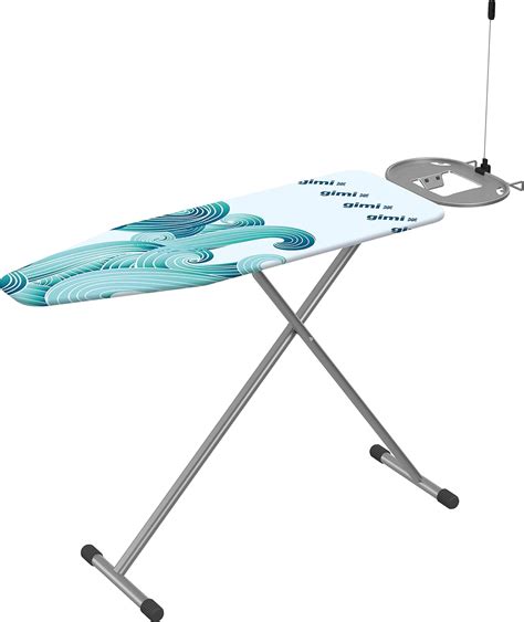 GIMI Ironing Board with Anti-Bacterial Axle Cover, Size L, Metal Other, Azure : Amazon.co.uk ...