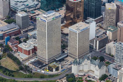 Aerial Photo | CN Tower, Edmonton