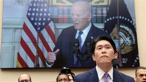 Biden documents hearing: Special counsel defends not charging president, but says he was not ...