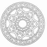 Mandalas Pacem School Visual Arts  Coloring Home sketch template