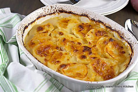 Best Creamy Scalloped Potatoes Recipe - My Island Bistro Kitchen