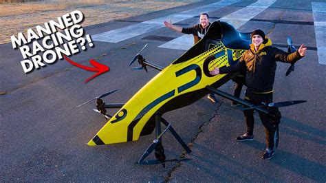 The World’s First Manned Aerobatic Racing Drone Is Really Impressive ...