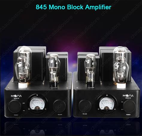 HiFi MONA 845 Tube Amplifier Pair 845 Mono Block Stereo Single Ended ...