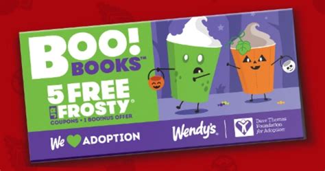 $1 Halloween Boo Books In Stock at Wendy's! - Julie's Freebies