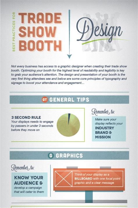 Infographic: Trade Show Booth Design - Nimlok Trade Show Marketing Tips ...