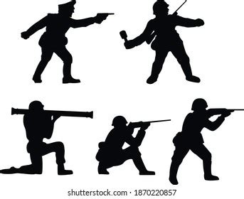 Simple Ww2 Soldier Silhouette - alittlemisslawyer