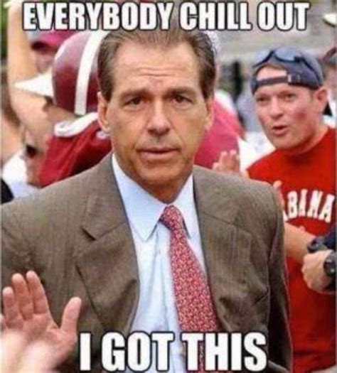 Pin by Vail Jeavons on BAMA...RTR in 2020 | Tide meme, Bama football, Alabama memes