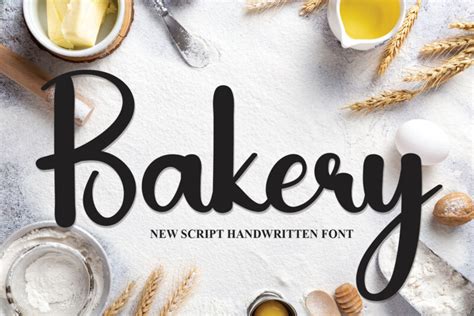 Bakery Windows font - free for Personal