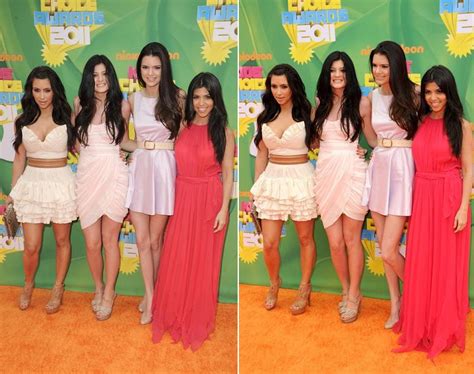 Kim Kardashian at the Nickelodeon's 2011 Kids' Choice Awards