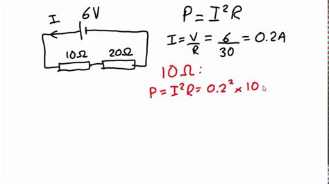 Power Dissipated By Resistor Equation - Tessshebaylo